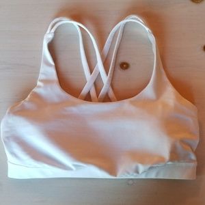 Lululemon Energy Bra Size 10 White